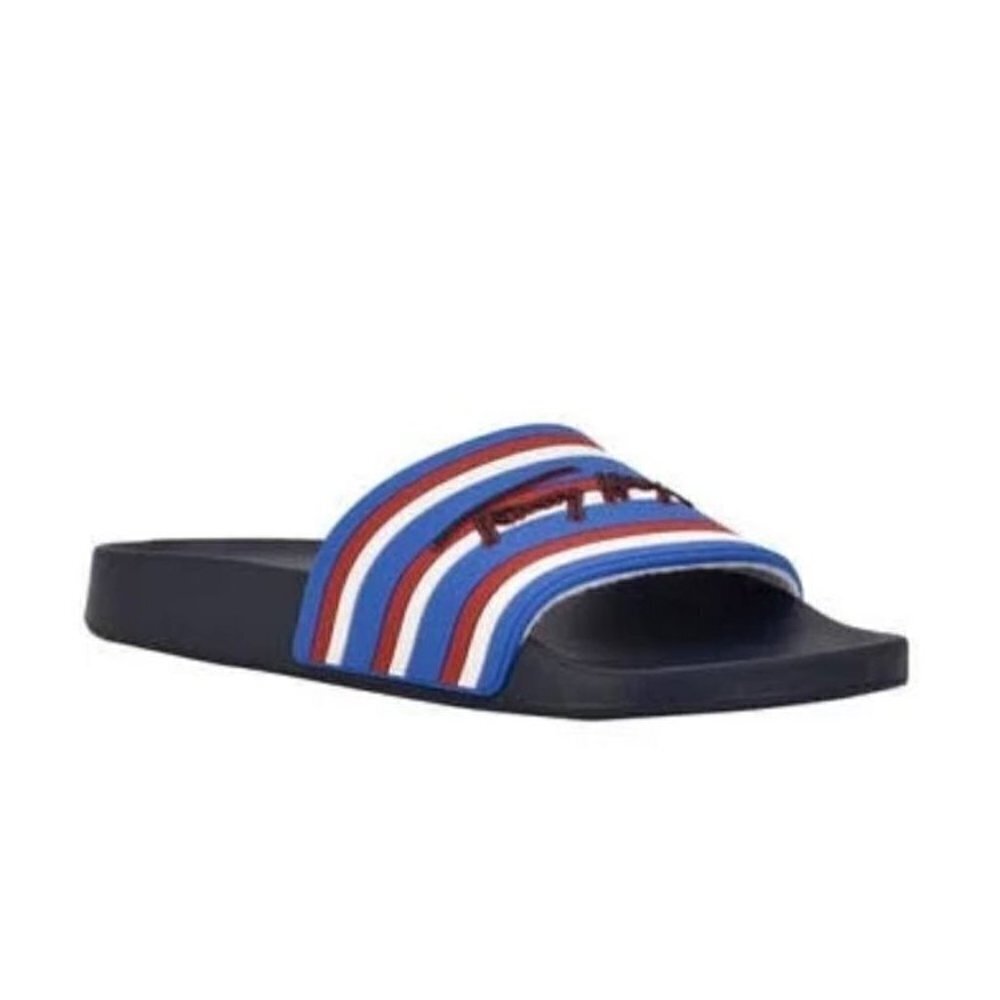 Tommy Hilfiger Szs 8/10 Ombre Stripe Molded Slide Sandal (Women) NWOT